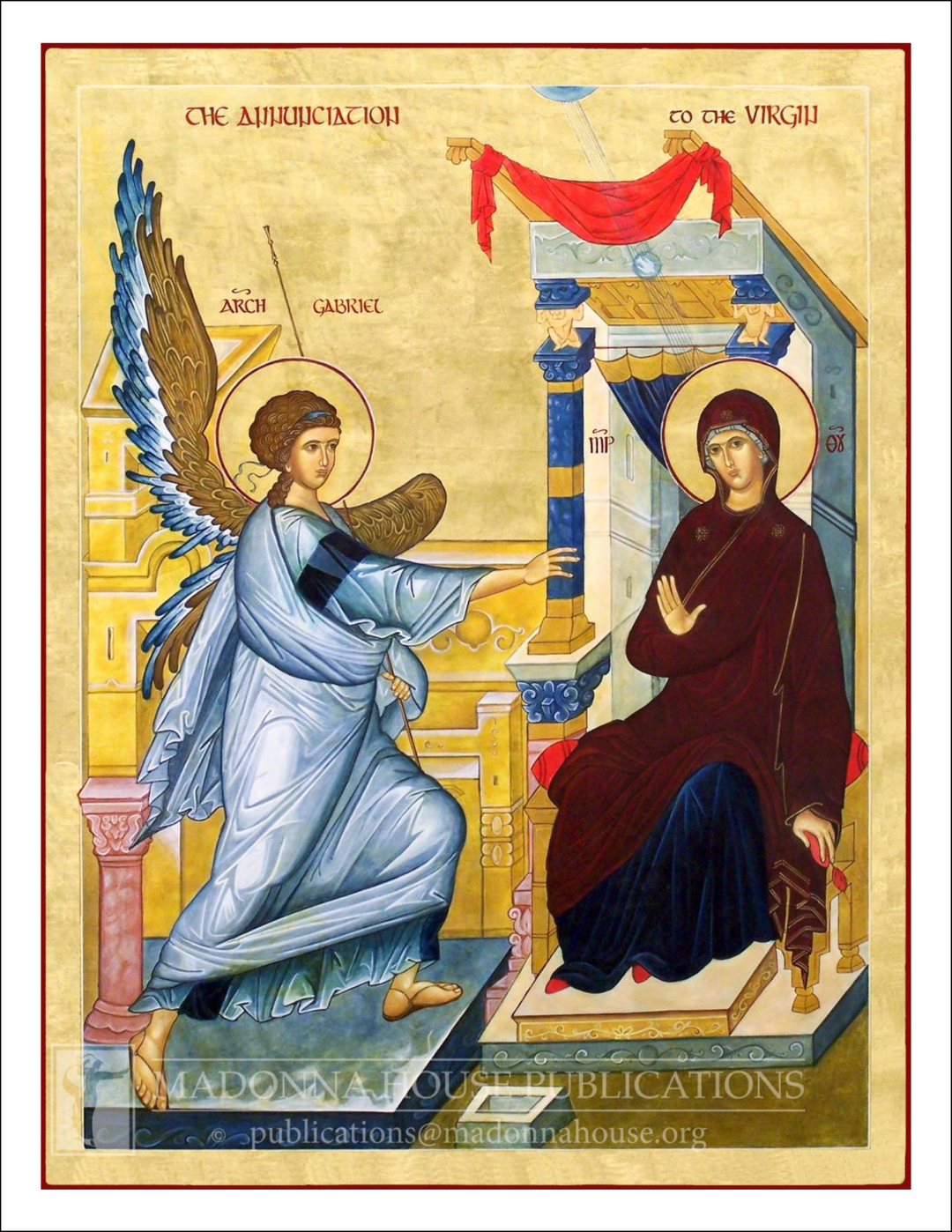The Annunciation to the Virgin