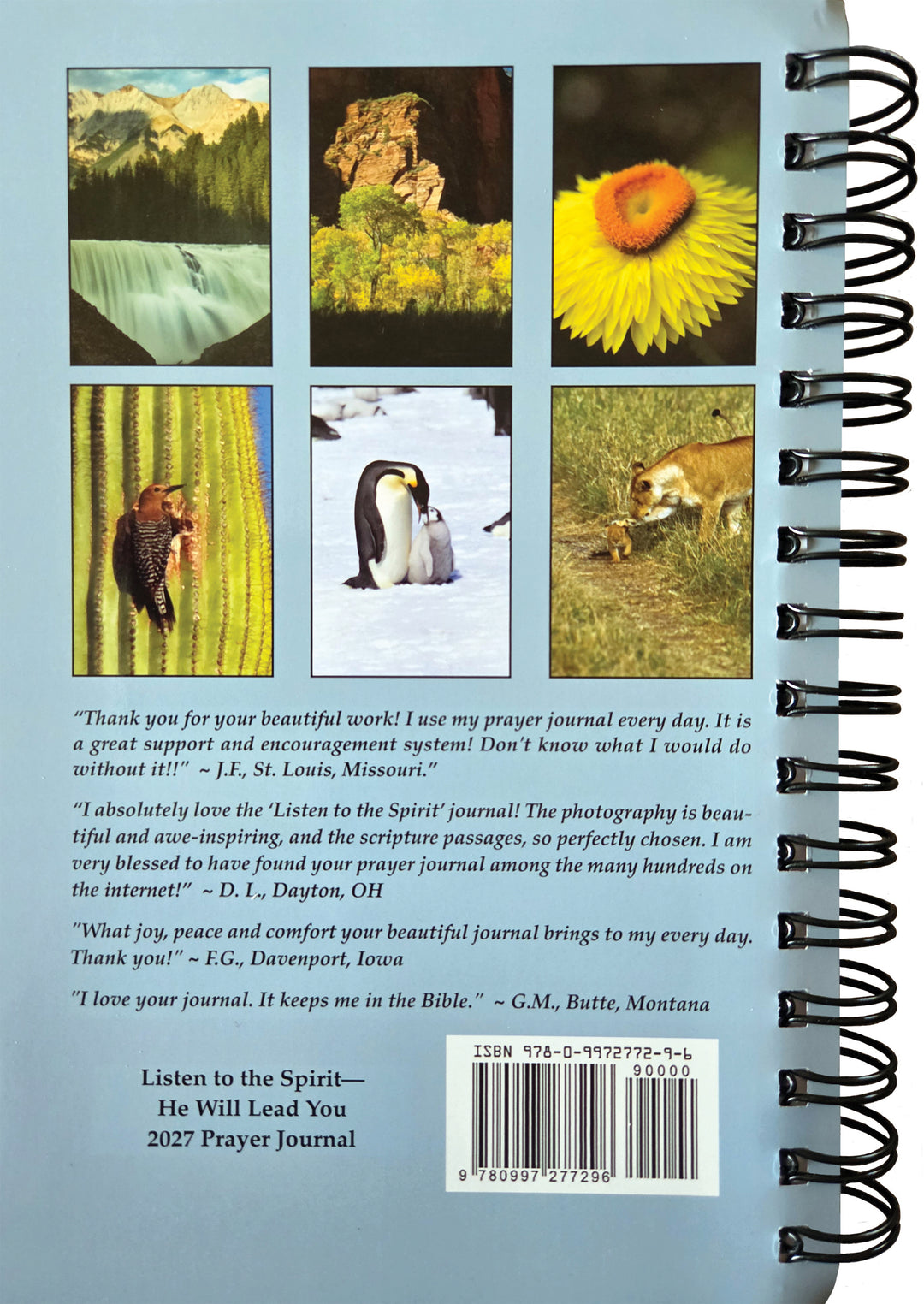 Listen to the Spirit - He Will Lead you 2027 Prayer Journal